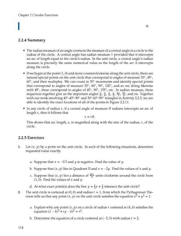 Active Preparation for Calculus - Page 114